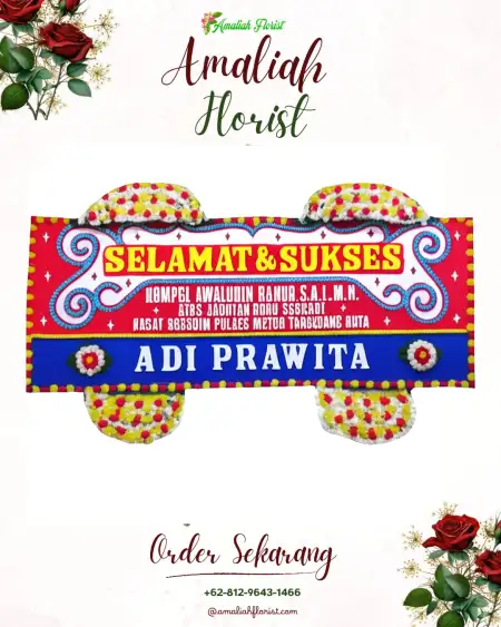 Papan Bunga Ucapan Selamat Jombatan